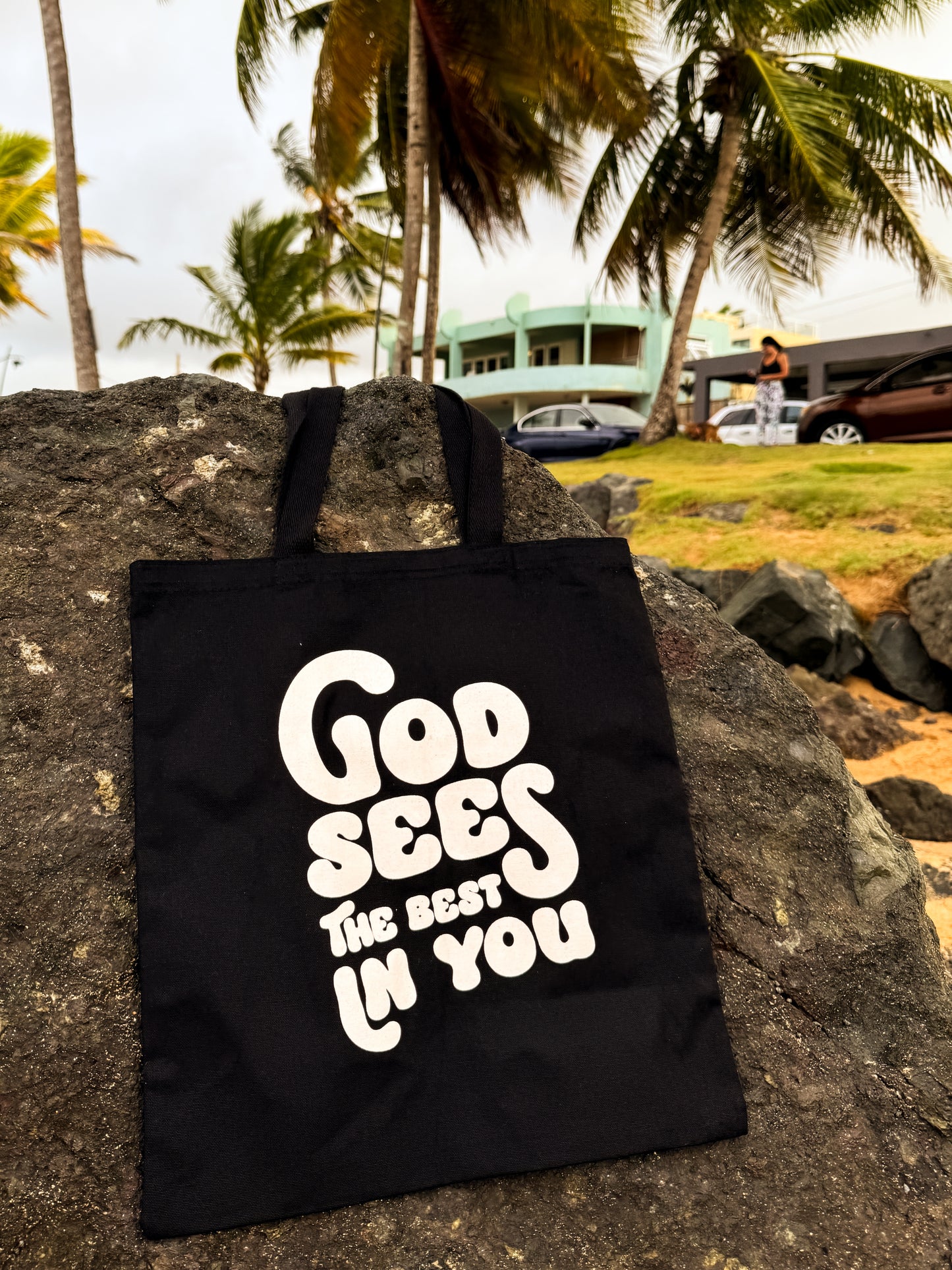 God Sees The Best In You Tote