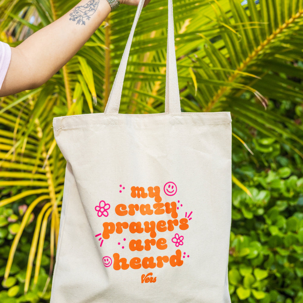 Crazy Prayer Tote